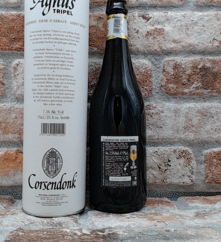 Corsendonk Agnus Triple with tube - 75 CL