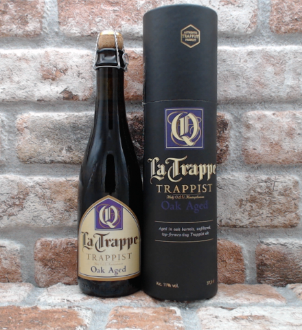 La Trappe Quadrupel Oak Aged Batch 43 – Mit Tube 2021 – 37,5 CL