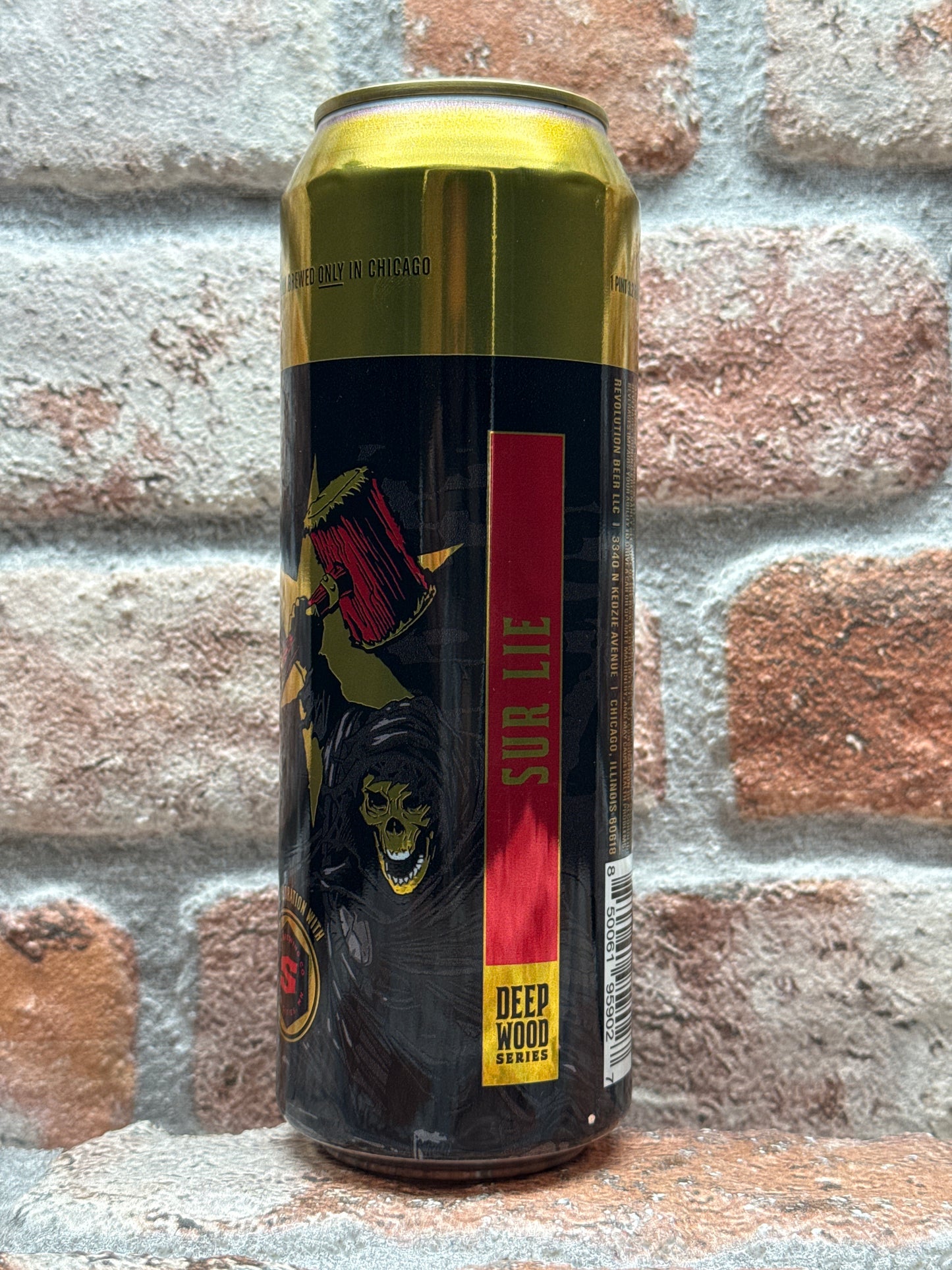 Revolution Brewing Sur Lie: Deep Wood Series Stout - 56,8 CL