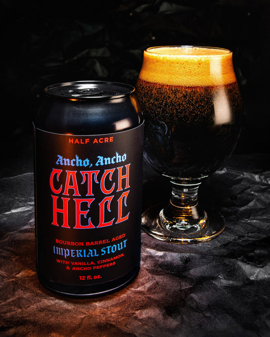Half Acre Catch Hell Ancho Ancho Stout - 33 CL