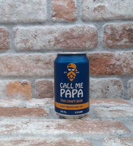 Call Me Papa Thai Craft Beer Hazy Milkshake IPA - 33 CL