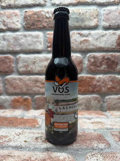 City Brewery Vos Houten Vos (Fassgereift) #6 – Lagavulin Whisky Stout – 33 cl