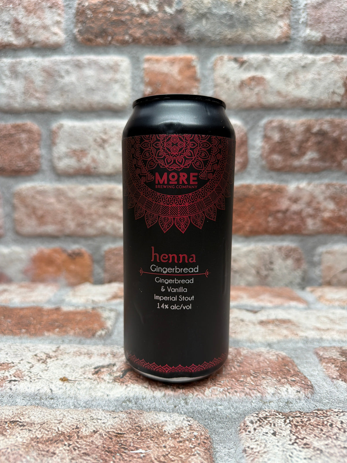 More Brewing Company Henna: Gingerbread Stout - 47.3 CL (1 pint)