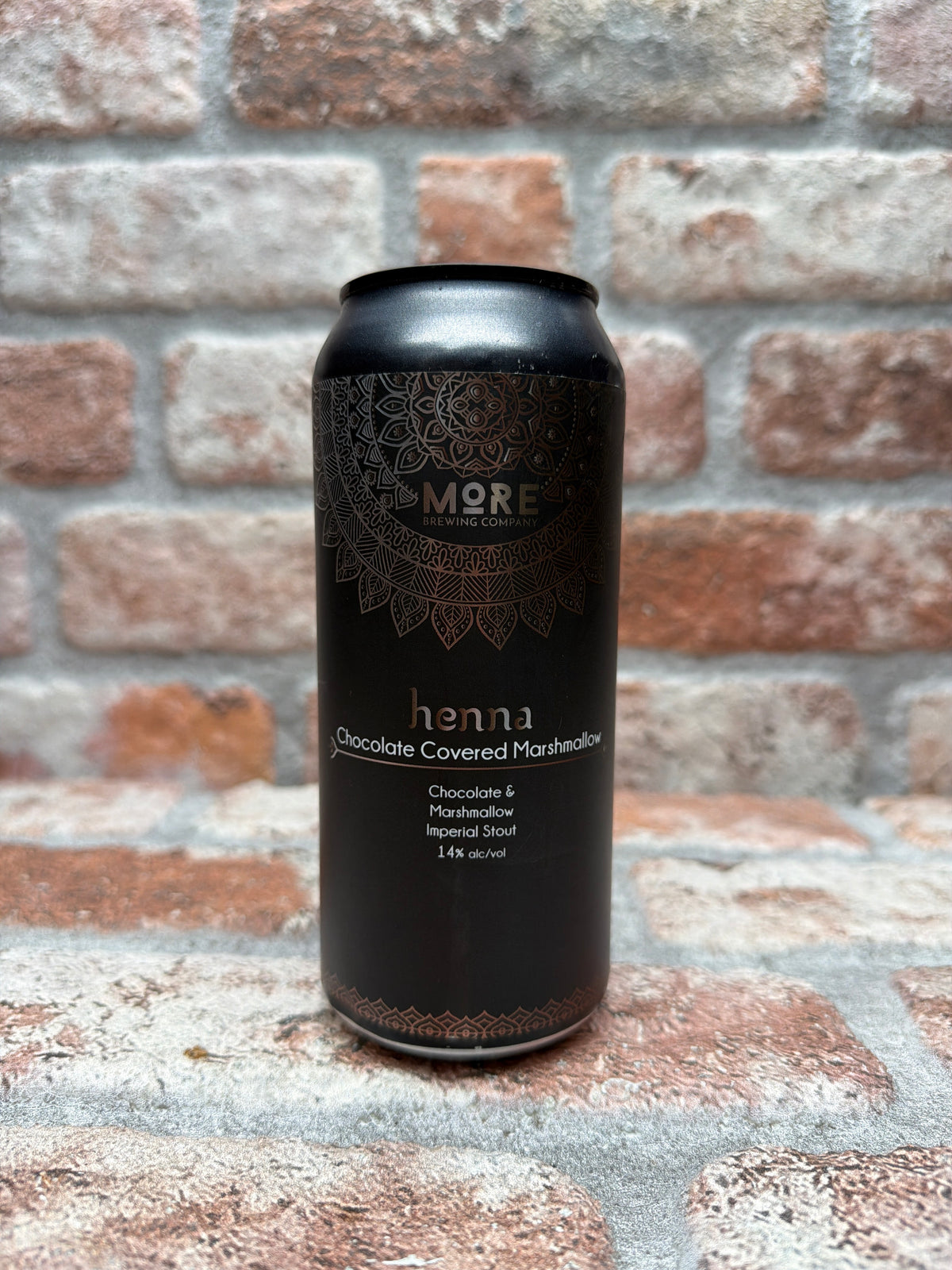 More Brewing Company Henna: Chocolate Covered Marshmallow Stout - 47.3 CL (1 pint)