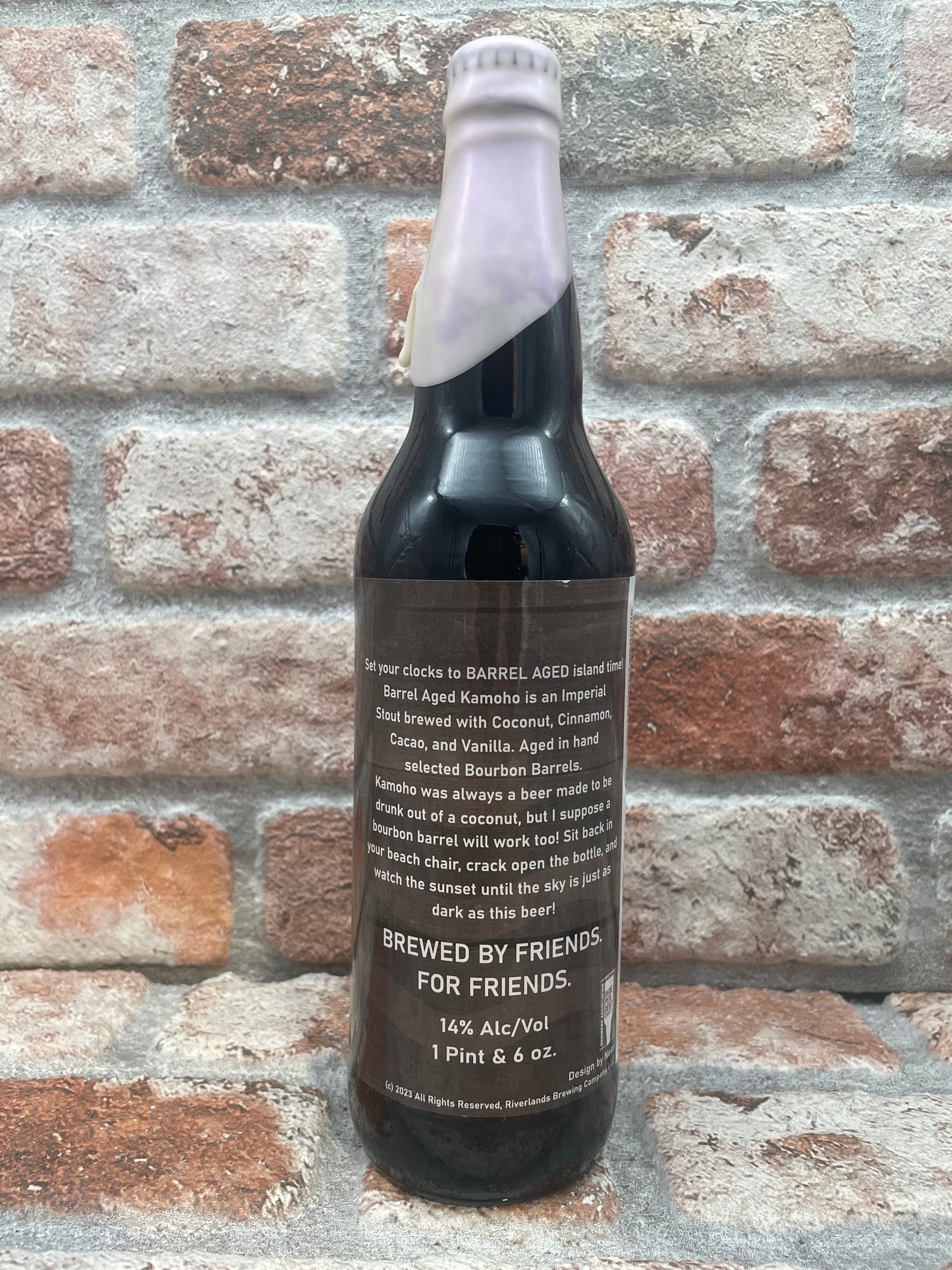 Riverlands Barrel Aged Kamoho 2023 Stout - 65 CL