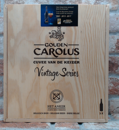 Gouden Carolus Cuvee van de keizer Vintage series 2001-2015-2017 - 75 CL