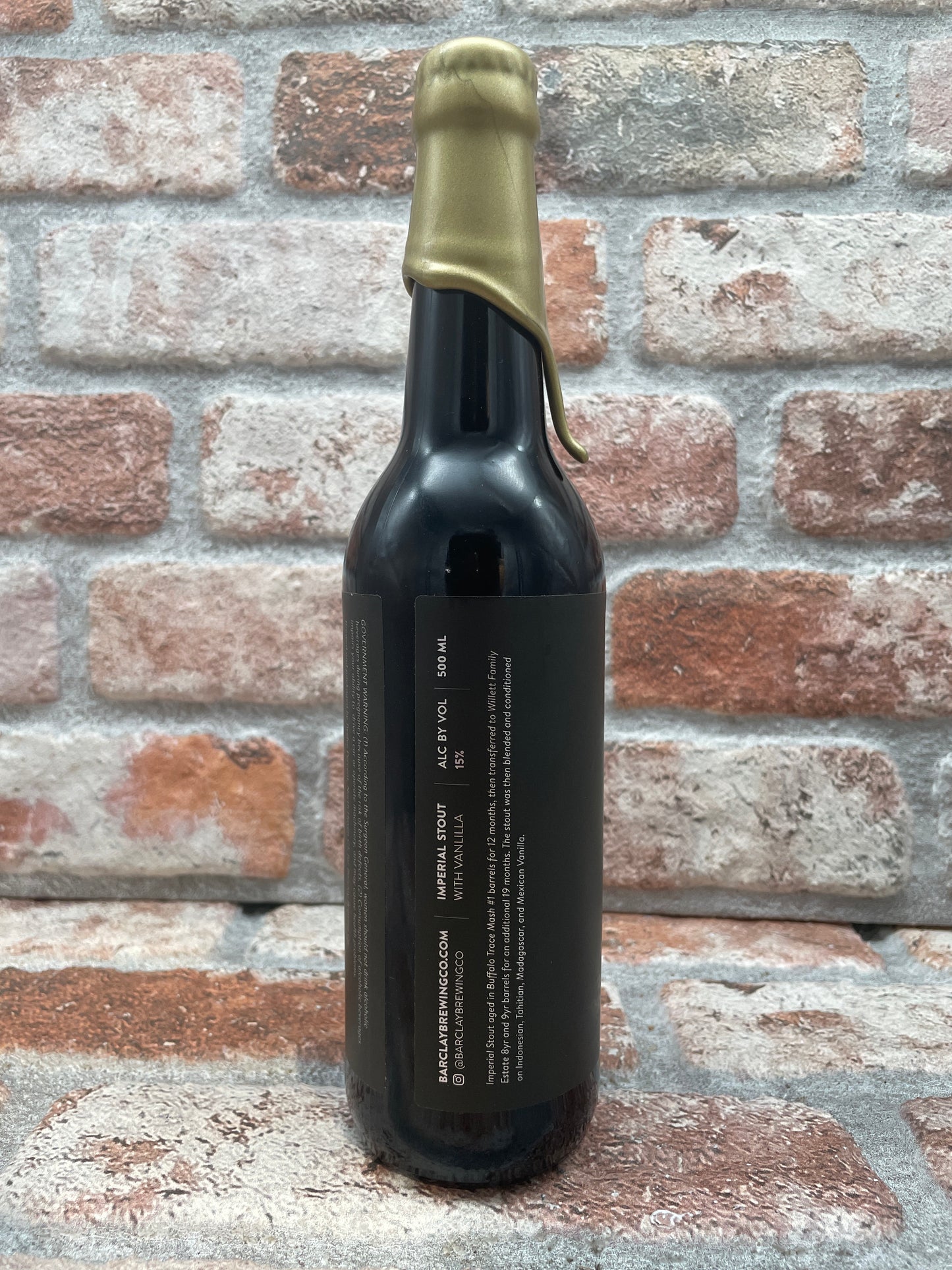 Barclay Brewing Dimensions Of Time - 13 Stout - 50 CL