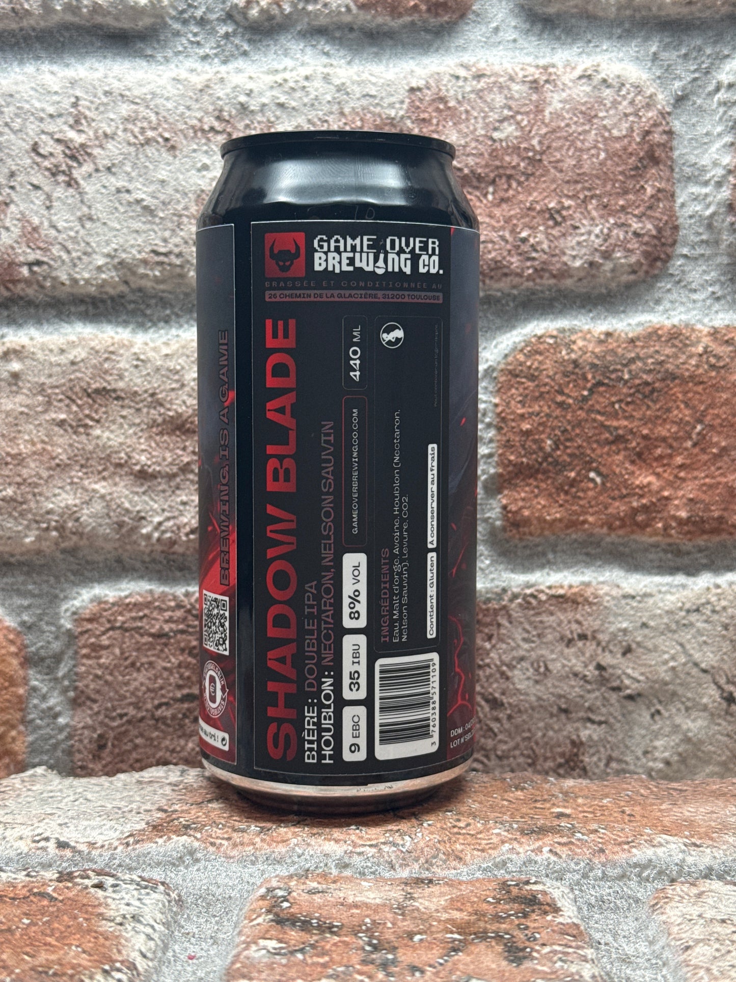 Game Over Brewing Co. Shadow Blade IPA - 44 CL
