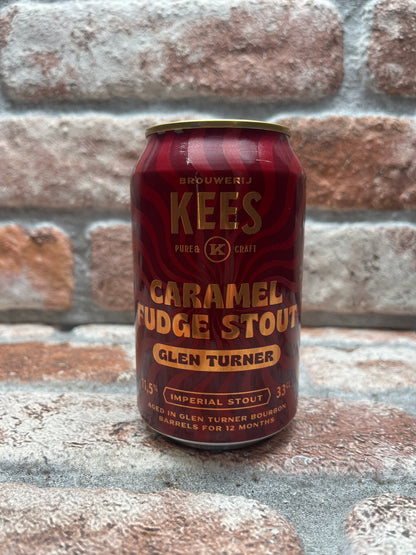 Brouwerij Kees Caramel Fudge Glenn Turner Edition Stout - 33 CL