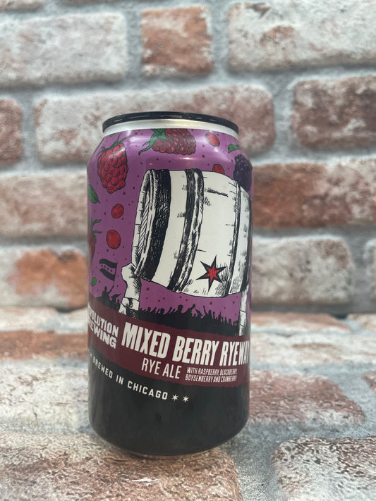 Revolution Mixed Berry Ryeway Rye 2020 Ale - 33 CL