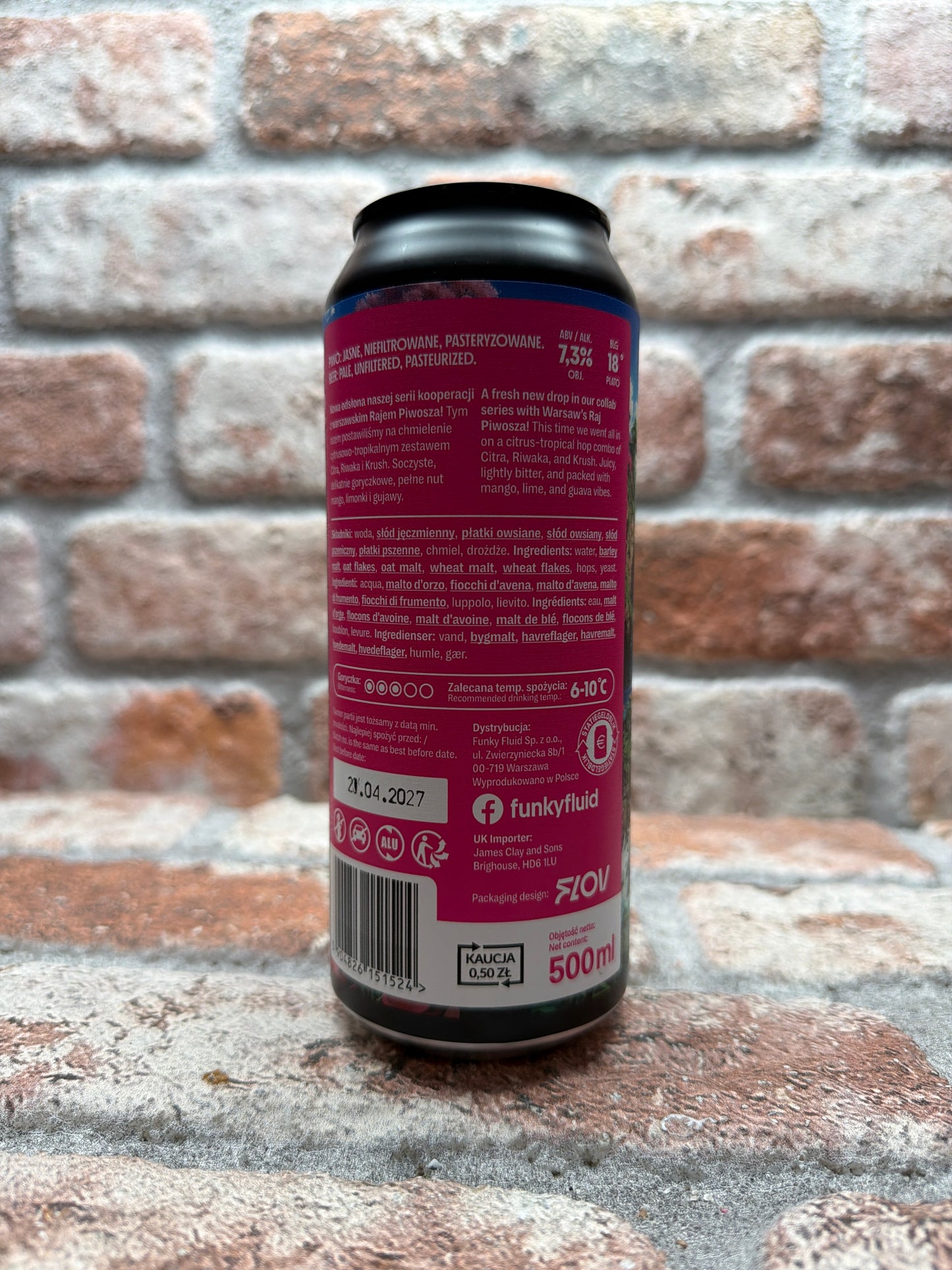 Funky Fluid Ambrosia 9.0 IPA - 50 CL