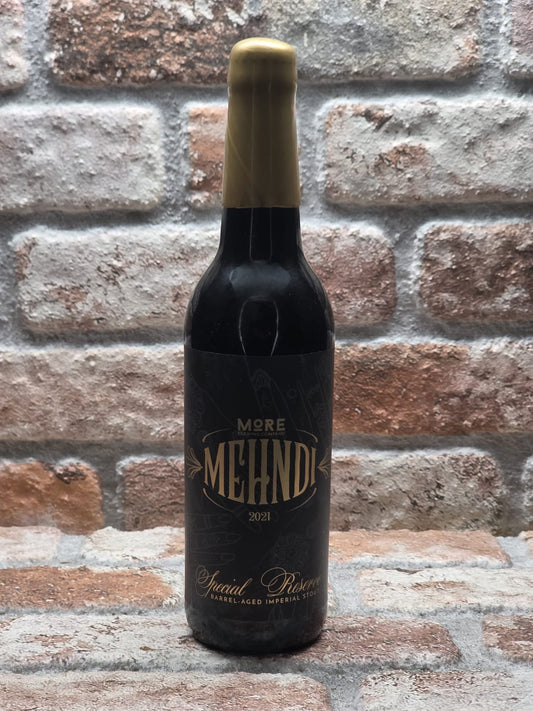 More Brewing Company Mehndi Special Reserve (2021)(b1) Stout - 50 CL