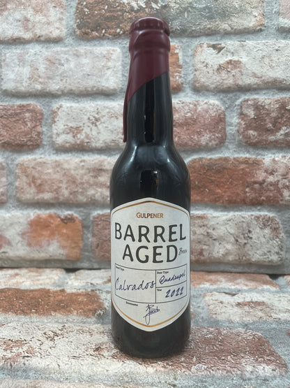 Gulpener Barrel Aged Quadrupel _ Calvados 2022 Quadrupel - 33 CL