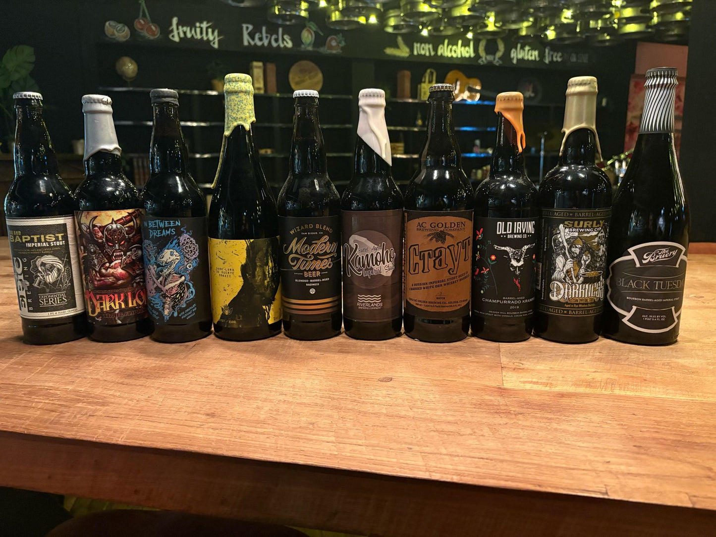 Stout, Stouter, Stouts – Exklusive Verkostung im Fass gereifter Biere am 19. April