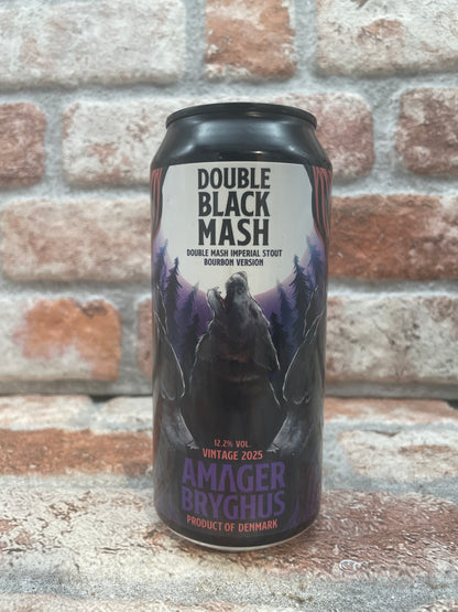 Amager Bryghus Double Black Mash Bourbon Version 2025 Stout – 44 CL