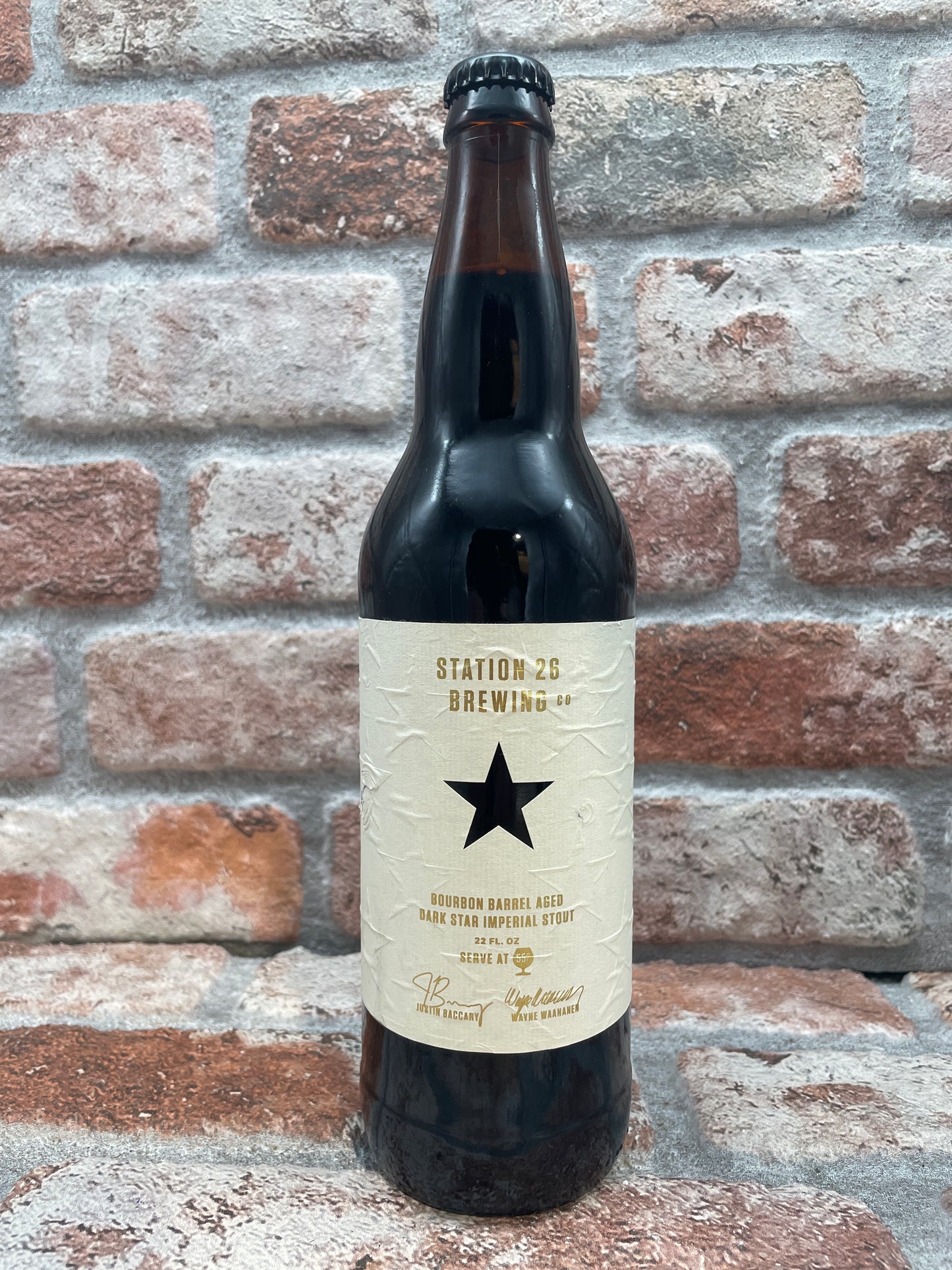 Station 26 Bourbon-Barrel-Aged Dark Star 2015 Stout - 65 CL