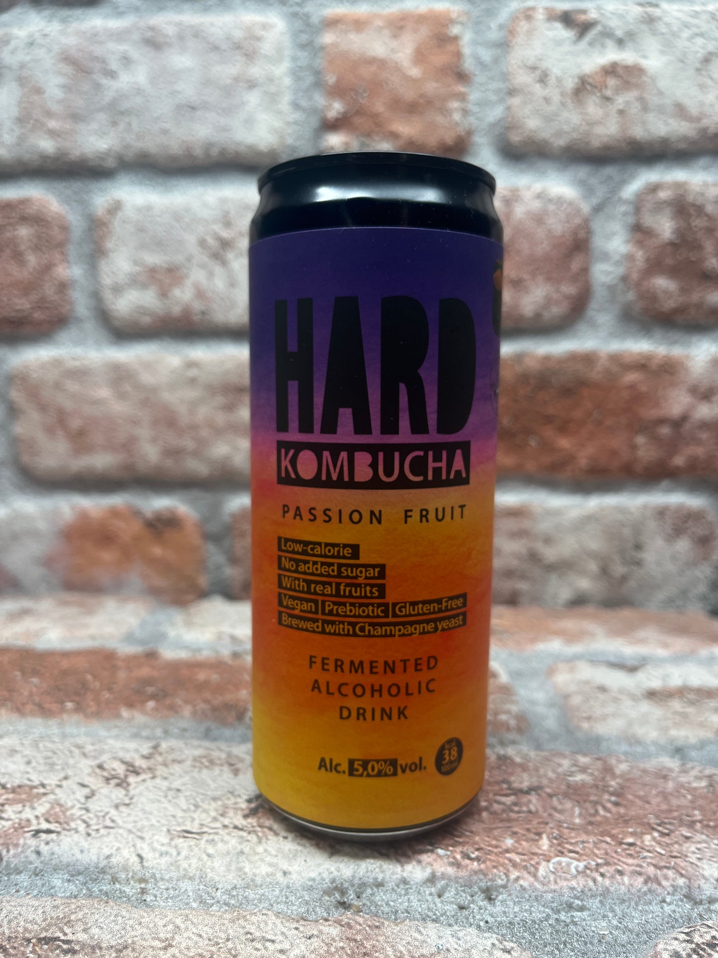 Rudy's Kombucha HARD Passionsfrucht-Kombucha - 33 CL