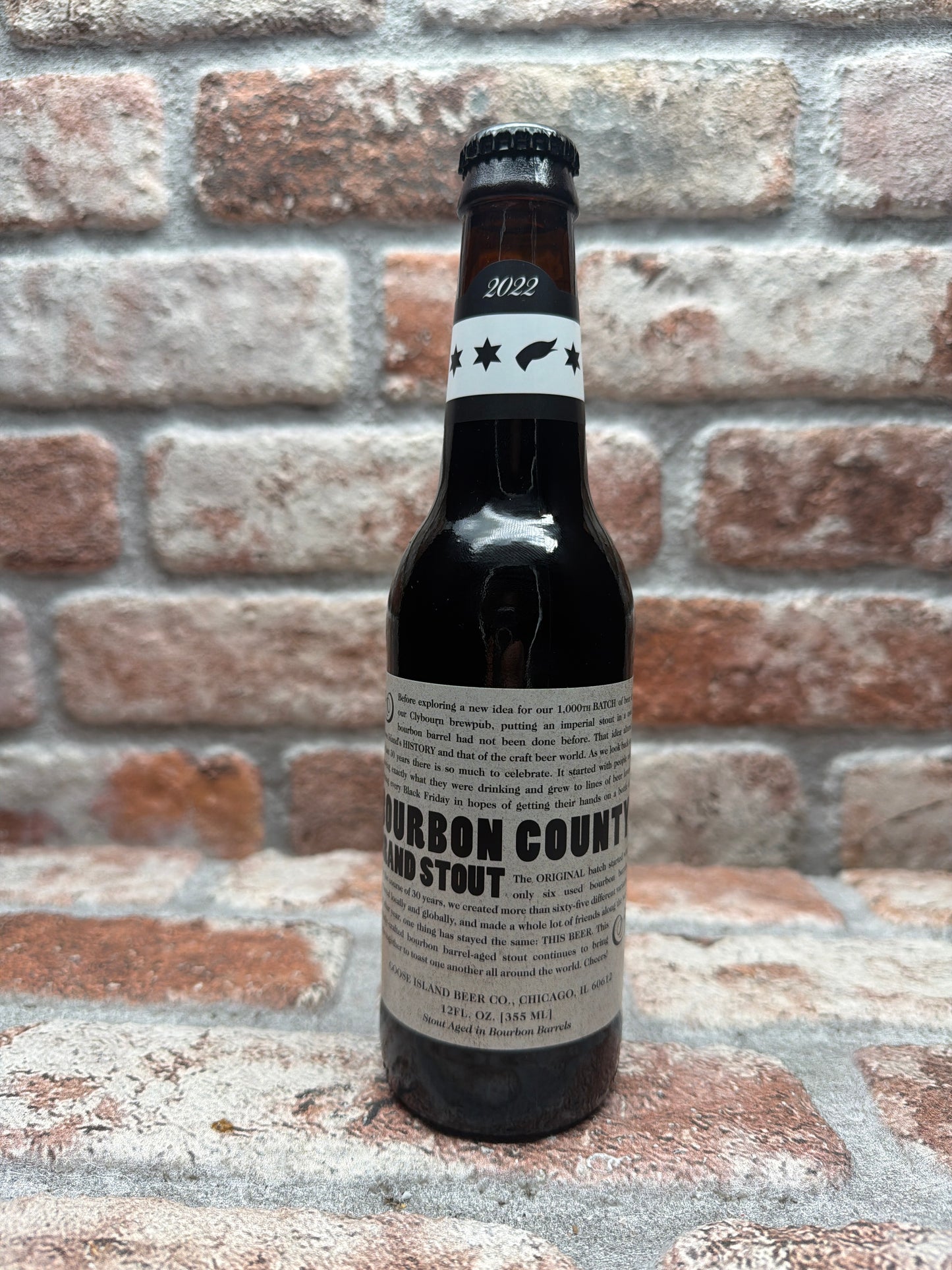 Goose Island Bourbon County Brand Stout (Willett Barrels) 2022 Stout - 35 cl