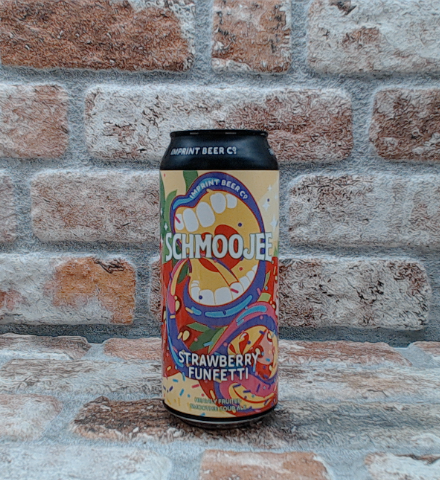 Schmoojee Strawberry Funfetti Sour - 47.3 CL (1 pint)