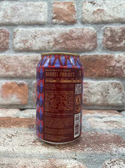 Brewery Kees Barrel Project 2025 Quadrupel Aged In Het Anker Barrels Quadrupel - 33 CL