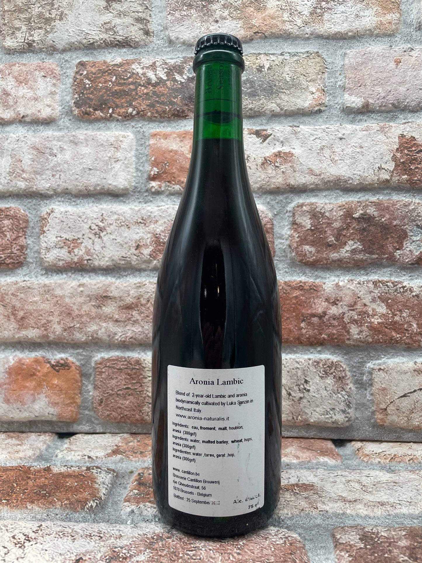 Cantillon Aronia 2019 Lambiek/Geuze - 75 CL
