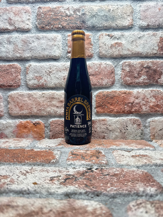 PINTA Barrel Brewing Patience 5th Anniversary (2026) Stout - 33 CL