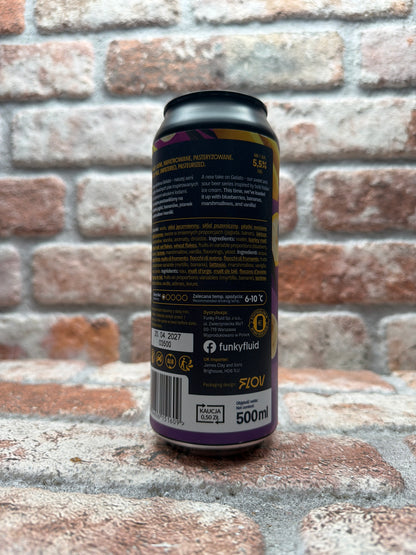 Funky Fluid Gelato: Purple Fluff 2025 Sour - 50 CL