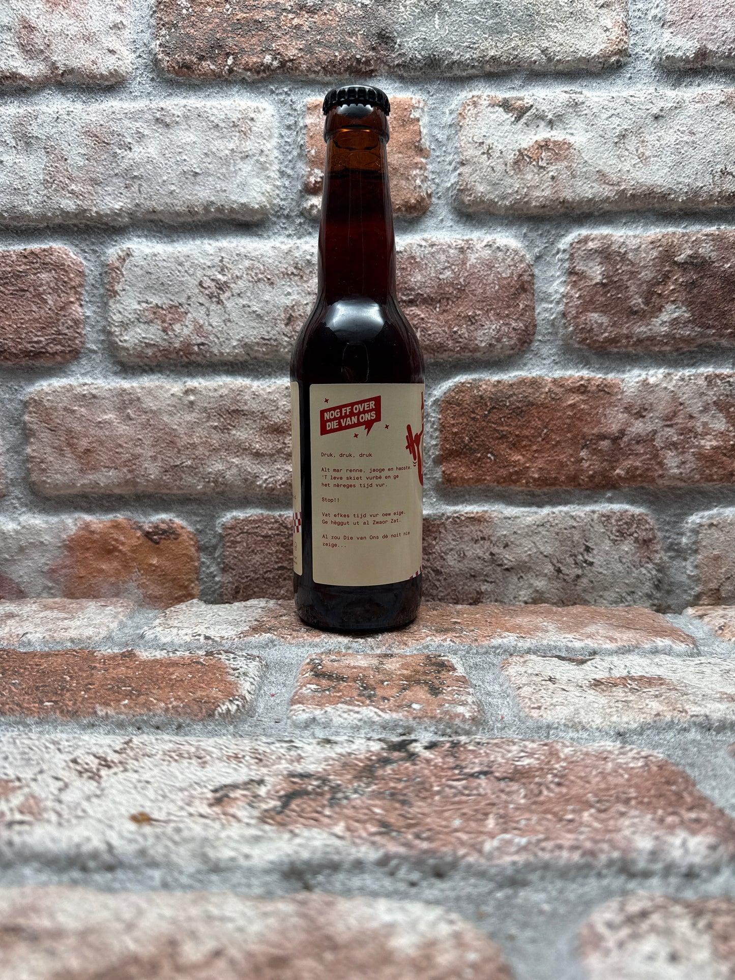 Brouwerij Die Van Ons = Zwoar Zat Barleywine - 33 CL