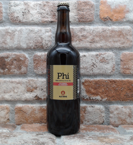 Alvinne Phi Fruit Sour Ale Zilverbes - 75 CL