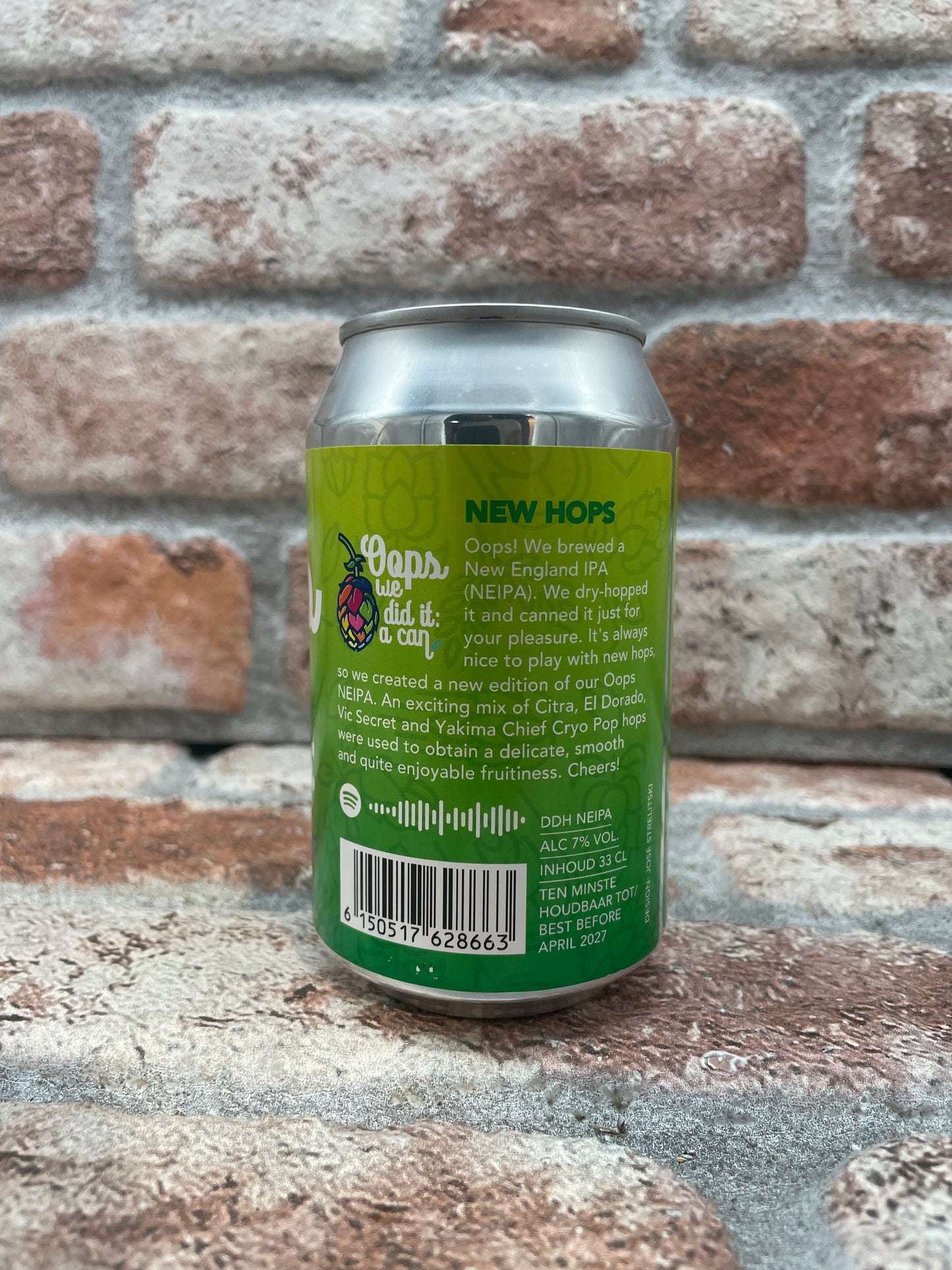 Muifel Brouwerij Hoppla, wir haben es geschafft: Eine Dose DDH NEIPA – 33 CL