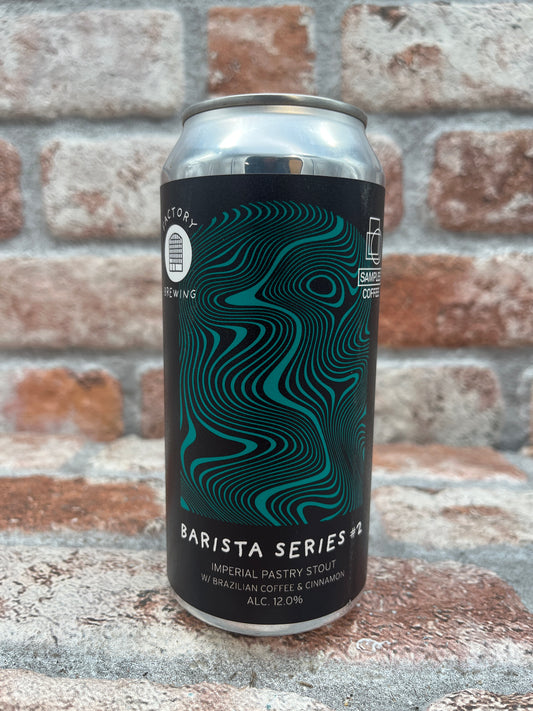 Factory Barista Series #2 (Brazilian Coffee & Cinnamon) Stout - 44 CL