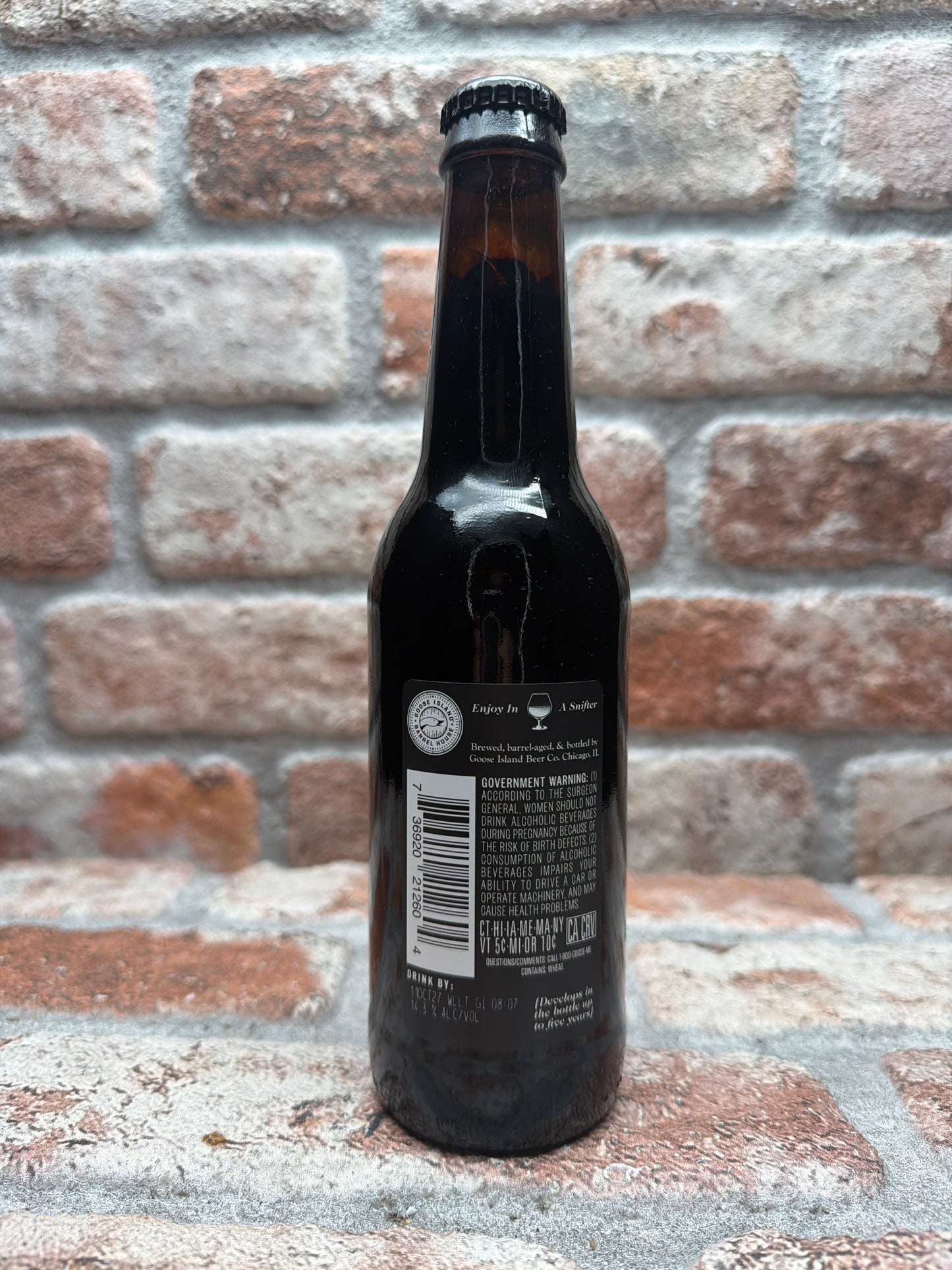 Goose Island Bourbon County Brand Stout (Willett Barrels) 2022 Stout - 35 cl
