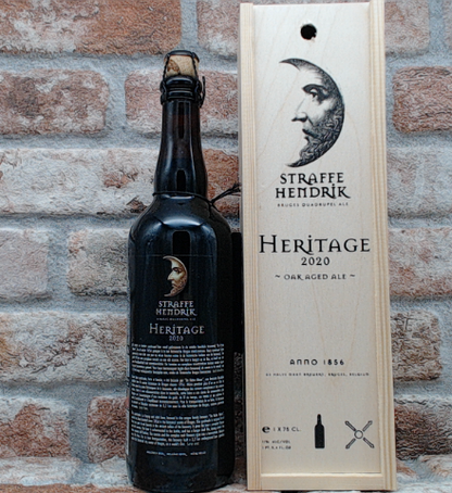 Straffe Hendrik Heritage - met kistje 2020 Quadrupel - 75 CL