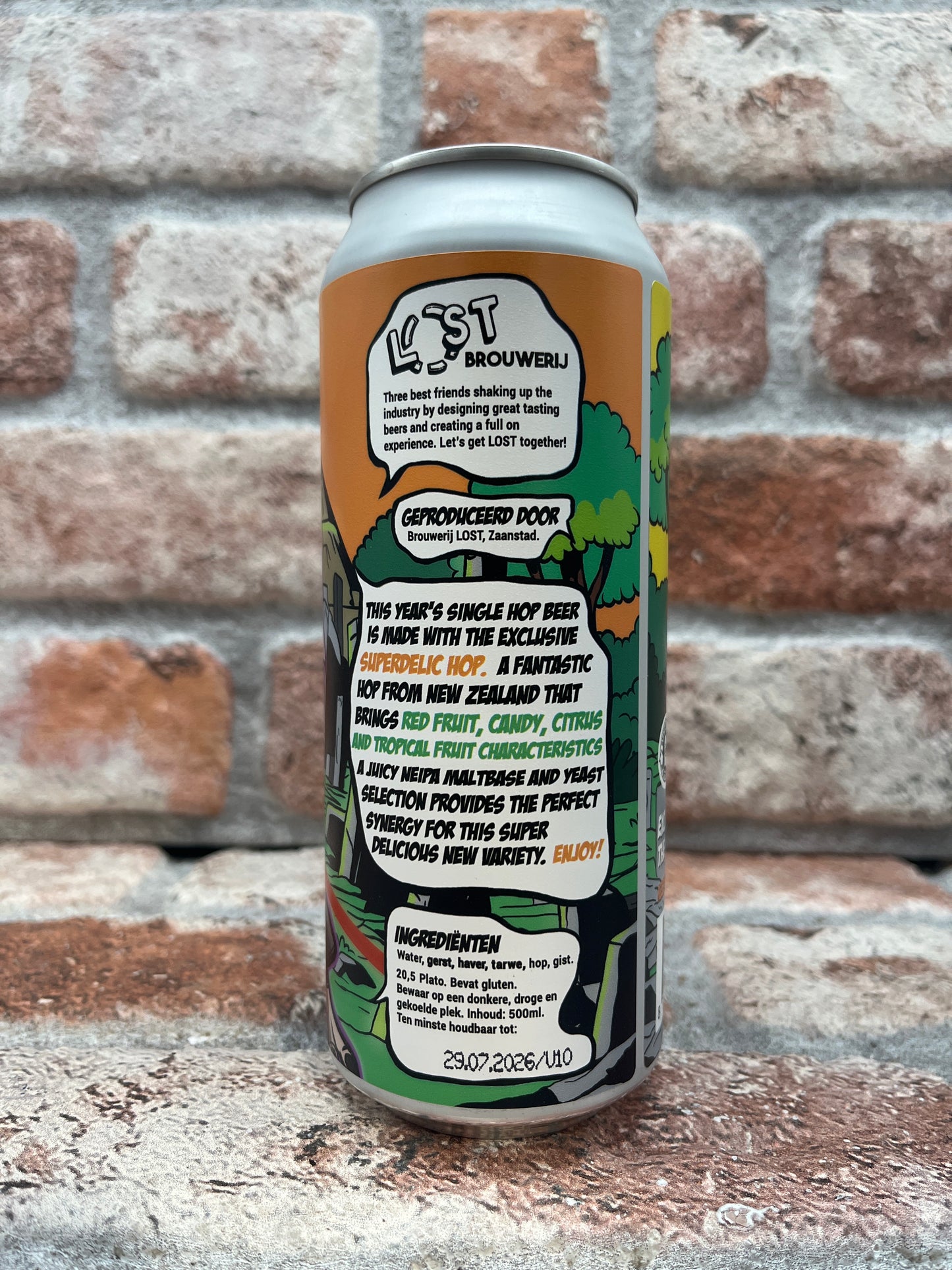 Brauerei Lost Superdelic DDH Single Hop NE DIPA - 50 CL