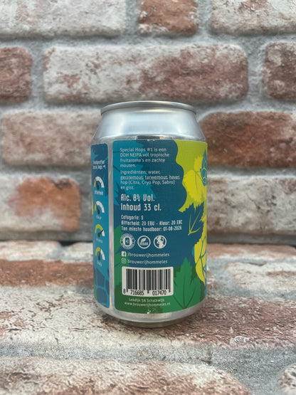 Brouwerij Hommeles Special Hops #1 IPA - 33 CL