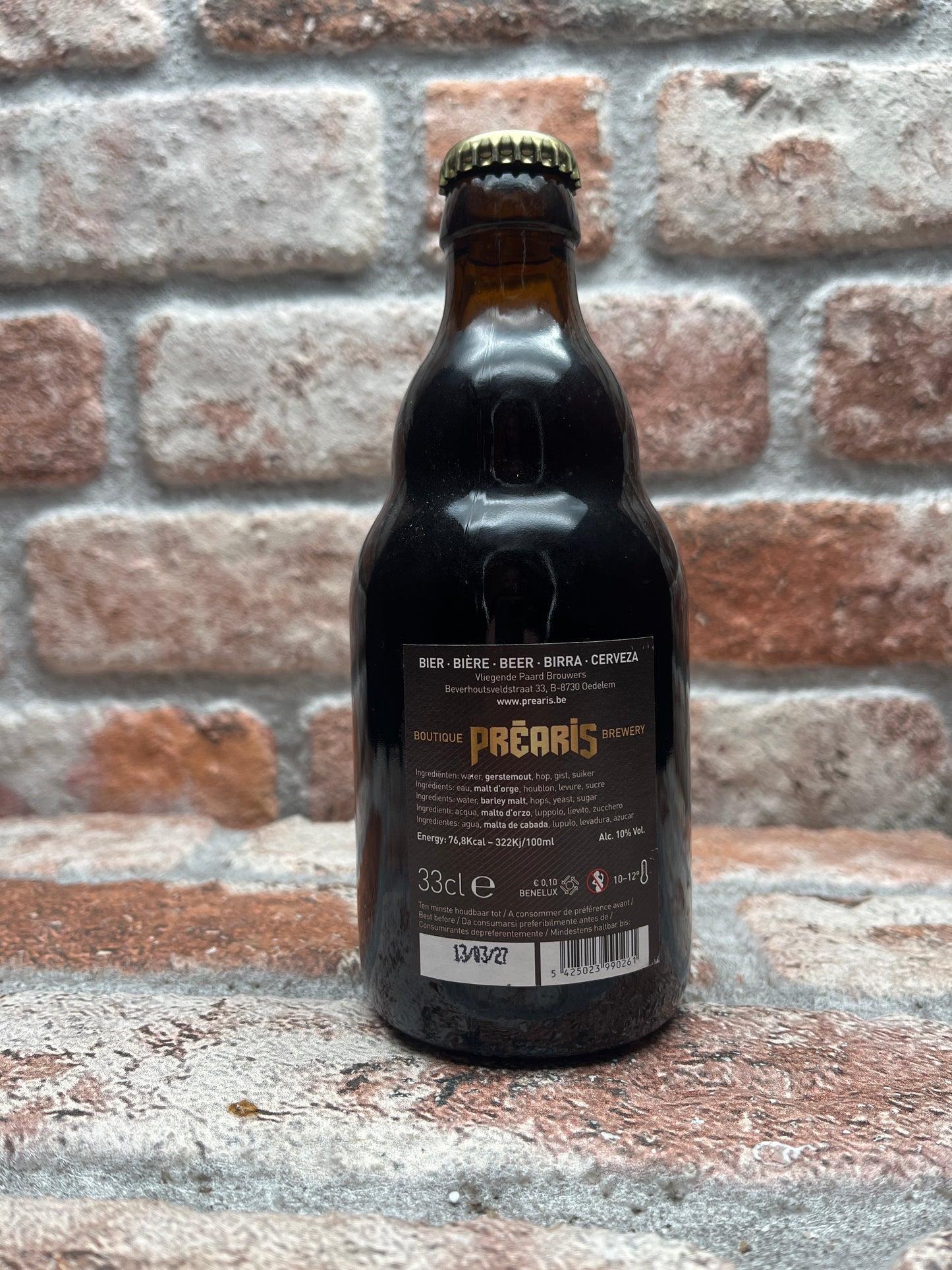 Vliegende Paard Prearis Quadrupel - 33 CL