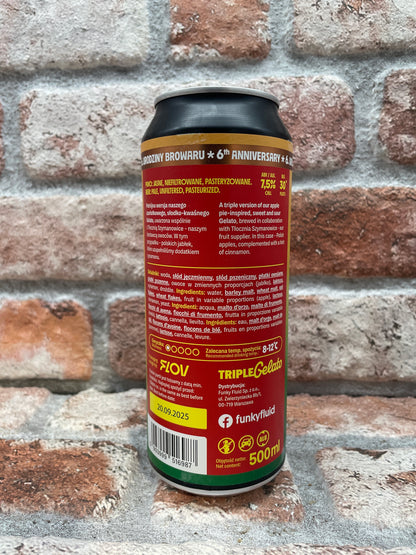 Funky Fluid Triple Gelato: Szarlotka Sour – 44 CL