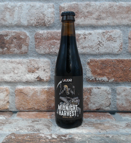 Laugar Midnight Harvest Porto &amp; Bourbon BA Stout – 33 CL