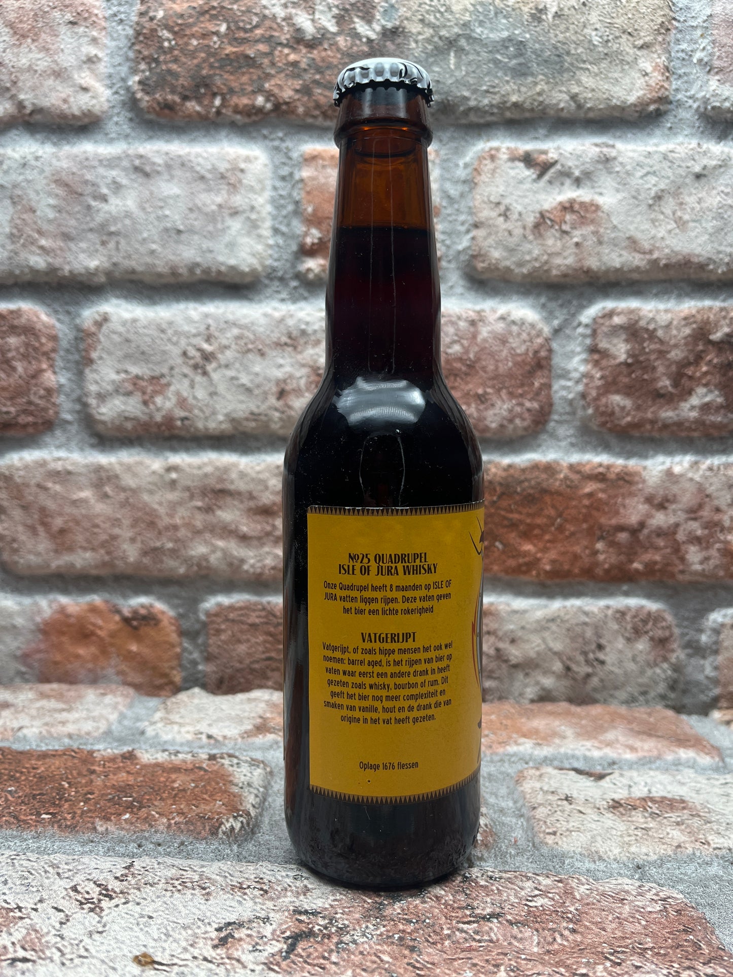 Grutte Pier Vatgerijpt #25 Quadrupel Isle Of Jura Whisky - 33 CL