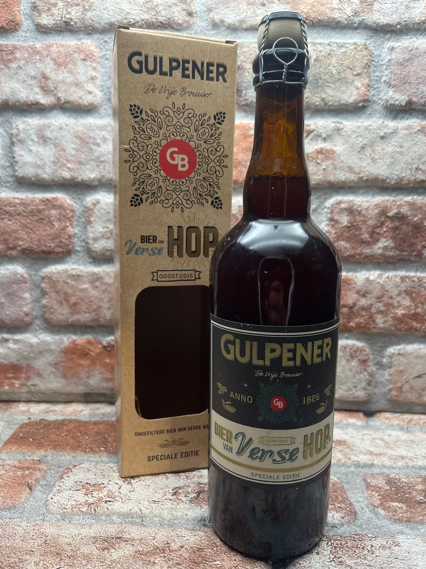 Gulpener Bier aus frischem Hopfen 2015 Lager - 75 CL