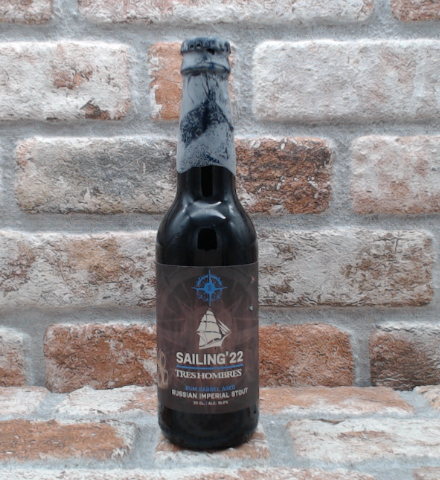 Berging Brouwerij Sailing '22 Tres Hombres Russian Imperial Stout 2022 - 33 CL