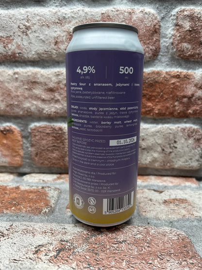 Magic Road Pretty – Ananas-Brombeere &amp; Zitronengras Sour – 50 cl