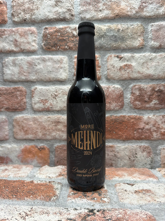 More Brewing Company Double Barrel Mehndi (2024) Stout - 50 CL