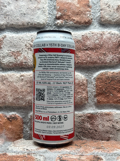 PINTA Perfect Piece (15th Anniversary Other Half Collab) IPA - 50 CL