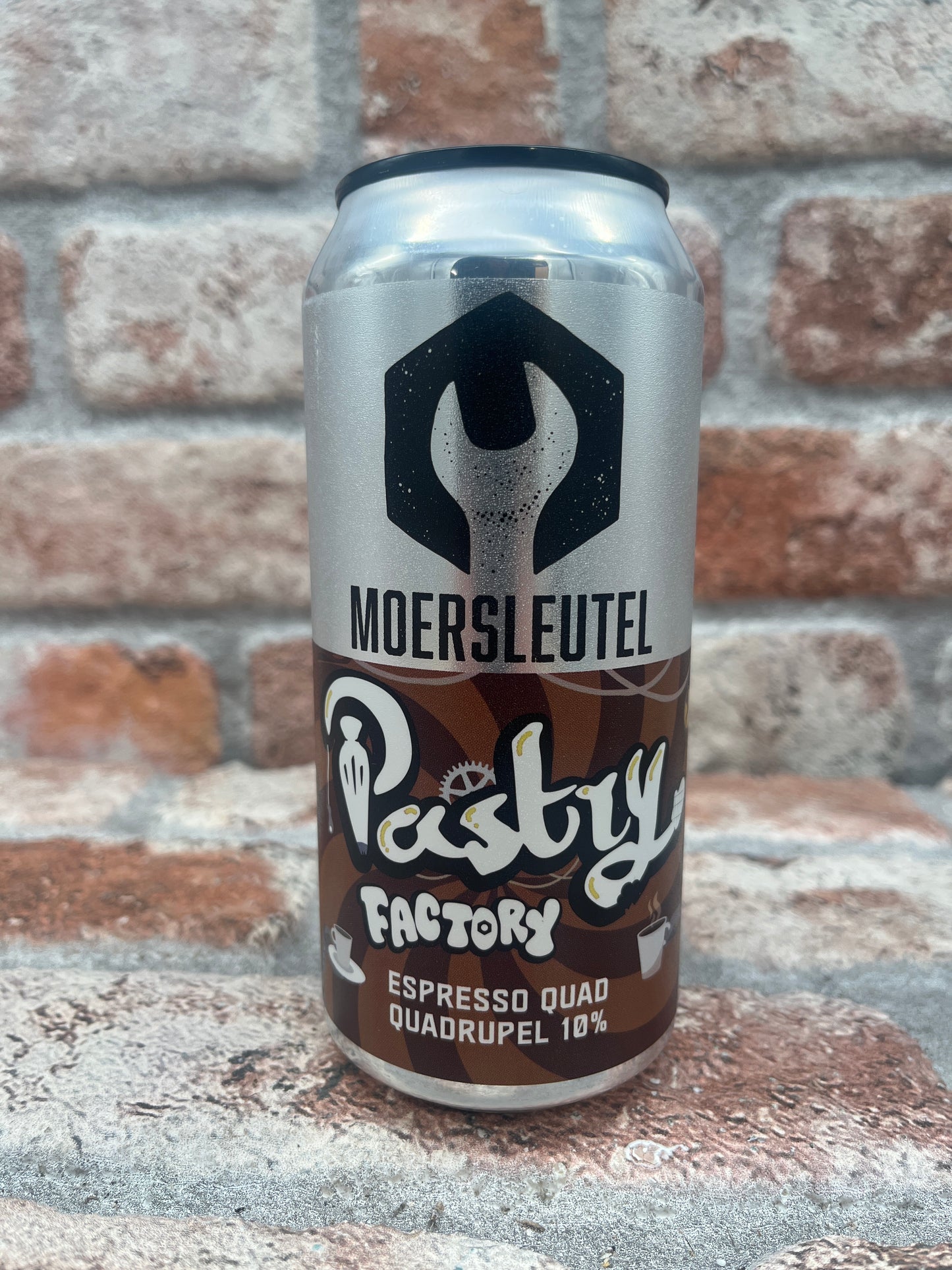 Moersleutel Pastry Factory: Espresso Quad Quadrupel - 44 CL