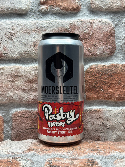Moersleutel Pastry Factory: Caramel Sea Salt Chocolate Bar Stout - 44 CL
