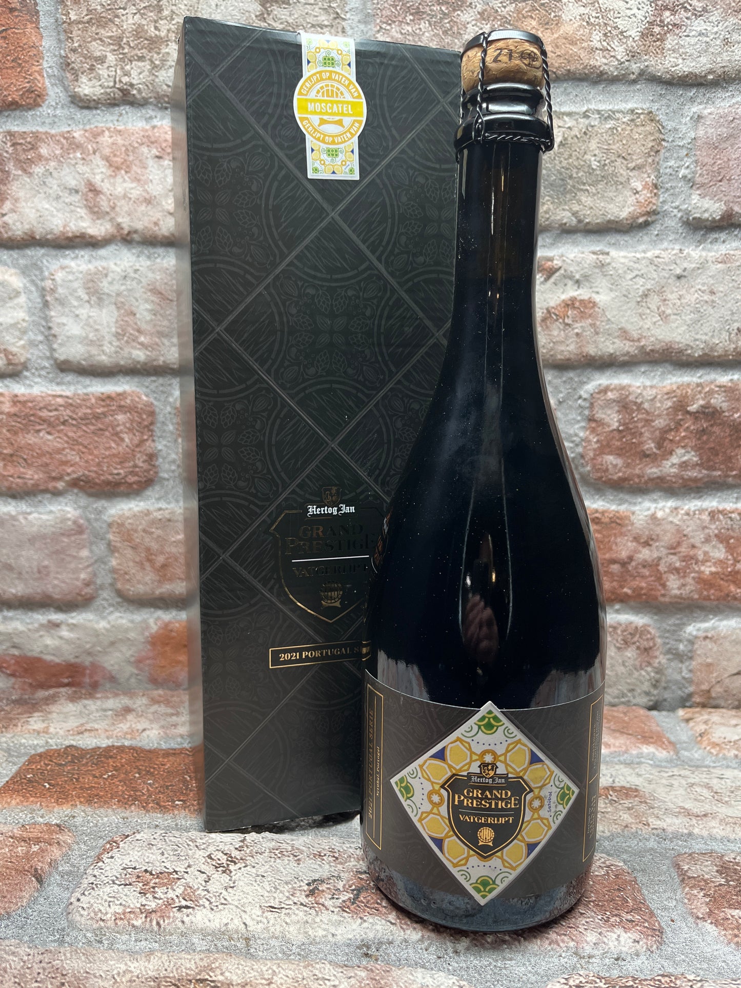 Hertog Jan Grand Prestige Vatgerijpt Moscatel 2021 Barleywine - 75 CL