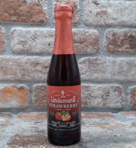 Lindemans Lindemans Strawberry Lambiek/Geuze - 25 CL