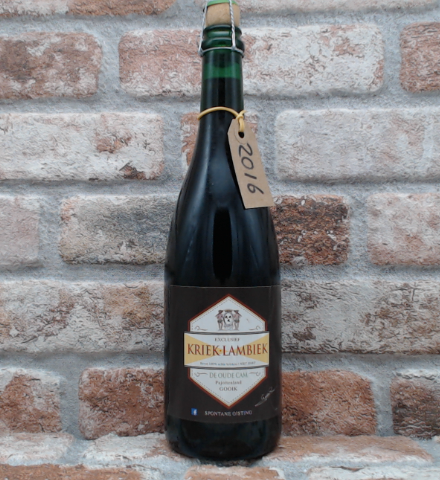 De Oude Cam Kriek-Lambiek 2016 - 75 CL