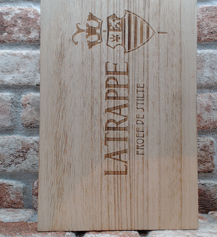 La Trappe Holzkiste La Trappe Quadrupel &amp; Isid'or 2020 - 2 x 75 CL